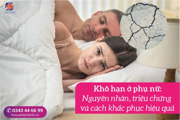 khô hạn ở phụ nữ