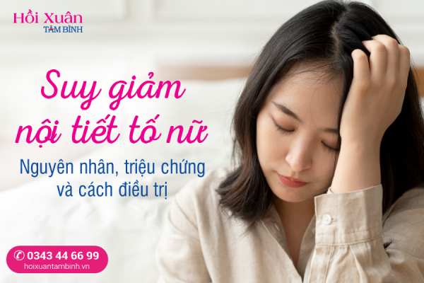 suy giảm nội tiết tố nữ