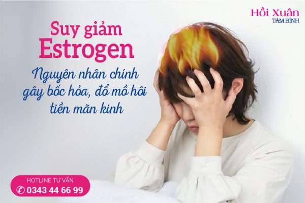 nguyên nhân suy giảm sức khỏe tiền mãn kinh